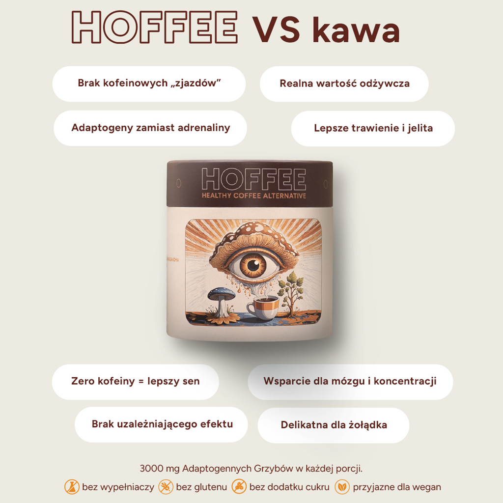 Hoffee – Zdrowa Alternatywa dla Kawy 300 g