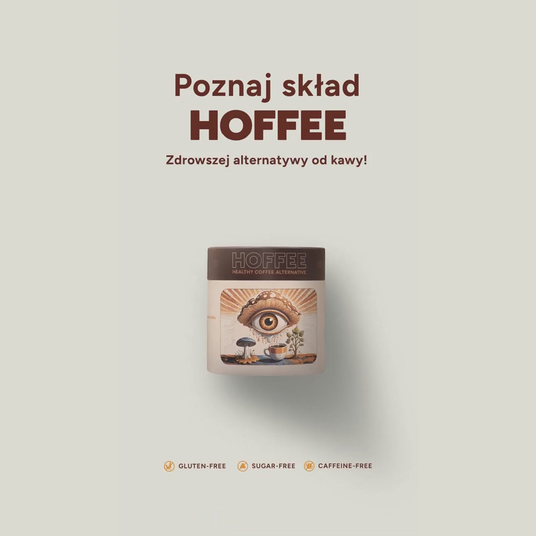 Hoffee (z Ashwagandhą) – Zdrowa Alternatywa dla Kawy 300 g